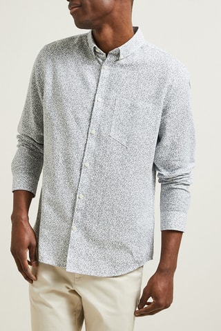 Camicia regular - Bianco