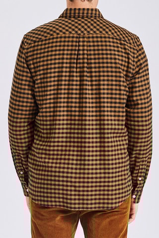 Camicia regular - Marrone