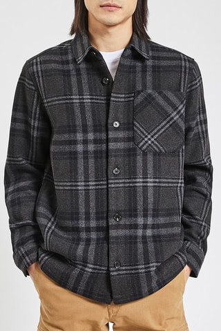 Sovracamicia regular - Blu scuro