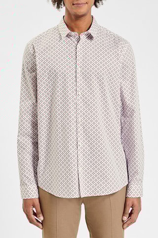 Chemise slim - Marron