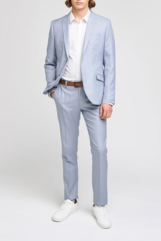 Camicia slim in cotone bio - Bianco