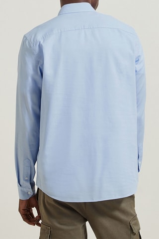 Camicia regular - Blu chiaro