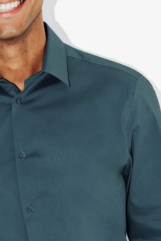 Camicia slim - Grigio scuro