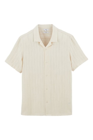Camicia regular - Beige