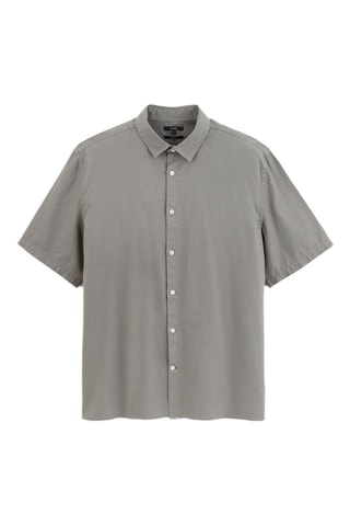 Camicia regular - Grigio