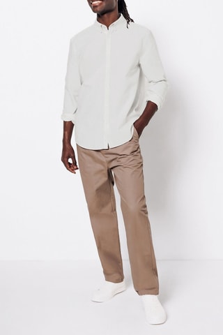 Camicia regular - Ecrù