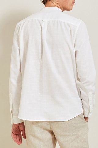 Camicia regular - Bianco