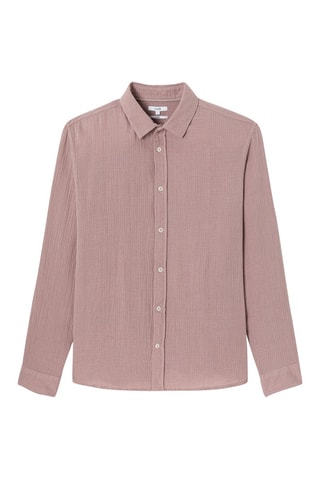 Camicia regular - Rosa antico