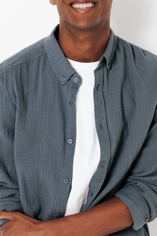 Camicia regular - Verde