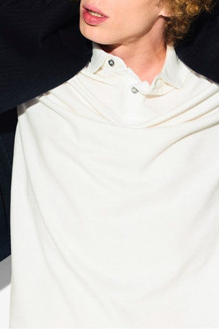 Polo regular in cotone bio - Bianco