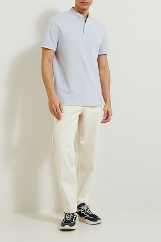 Polo slim - Grigio chiaro