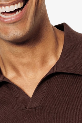 Polo en coton biologique - Violet