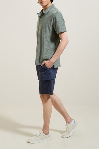 Polo - Verde scuro melange