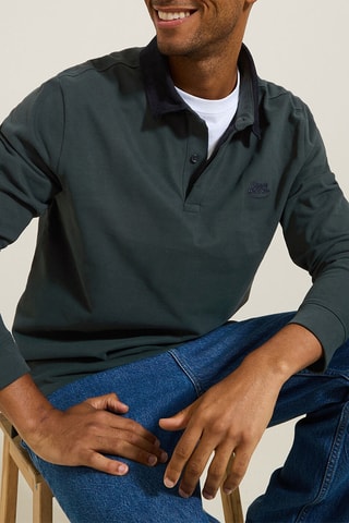 Polo in cotone bio - Verde