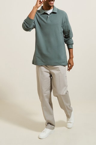 Polo in cotone bio - Kaki