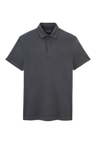 Polo slim in cotone bio - Verde