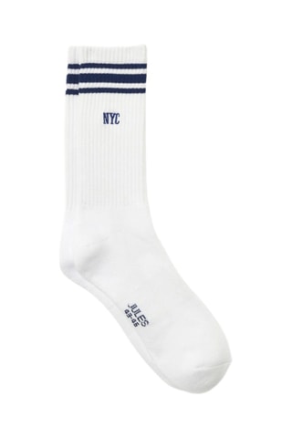 Calze in cotone bio - Bianco