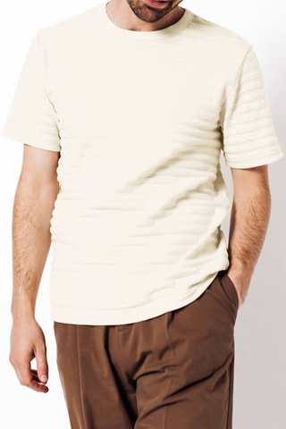 T-shirt regular - Ecrù