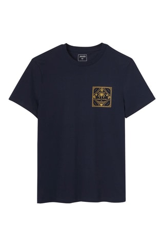 T-shirt slim - Blu scuro