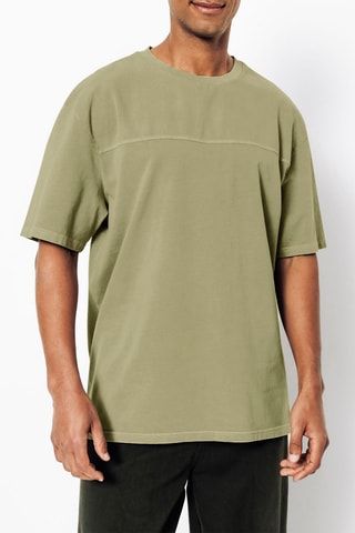 T-shirt relax - Verde oliva