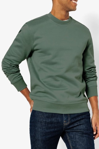 Felpa in cotone bio - Kaki