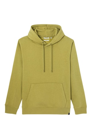 Felpa con cappuccio - Verde oliva