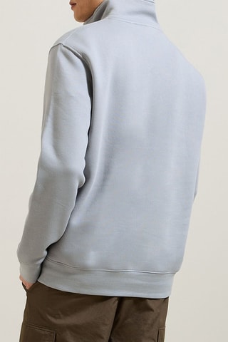 Felpa in cotone bio - Grigio