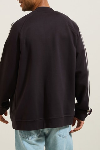 Felpa in cotone bio - Blu scuro