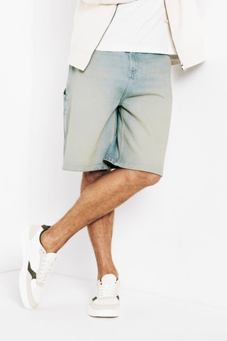 Bermuda in jeans - Blu