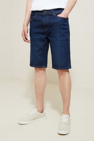 Bermuda in jeans - Blu