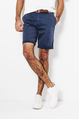 Bermuda in cotone bio - Navy