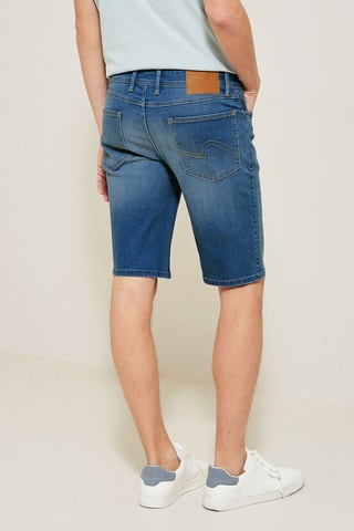 Bermuda in jeans - Blu