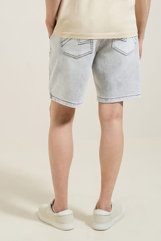 Bermuda in jeans - Grigio