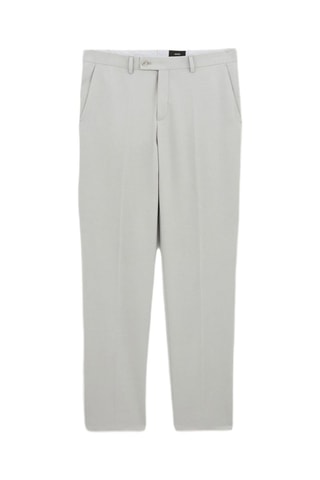 Pantaloni da completo comfort fit - Grigio chiaro