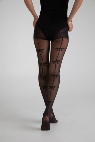 Collant Couture - 20 deniers - Noir