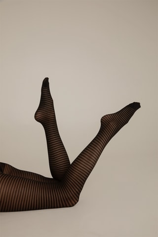 Collant Black Line - 40 deniers - Noir