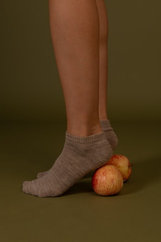 Socquettes en laine - Camel - Camel