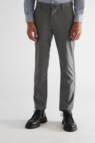 Pantalon - Gris chiné