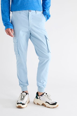 Pantalon cargo - Ciel