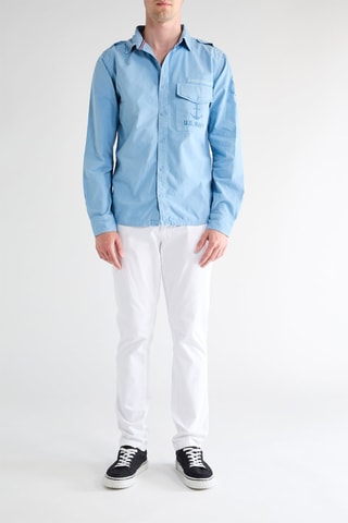 Chemise Steve McQueen - Ciel