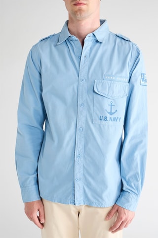 Chemise Steve McQueen - Bleu
