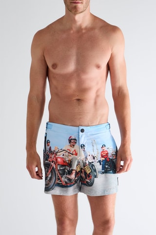 Short de bain - Ciel