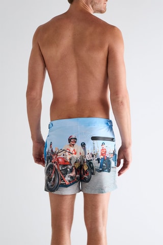 Short de bain - Ciel