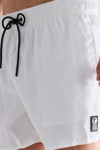 Short de bain - Blanc