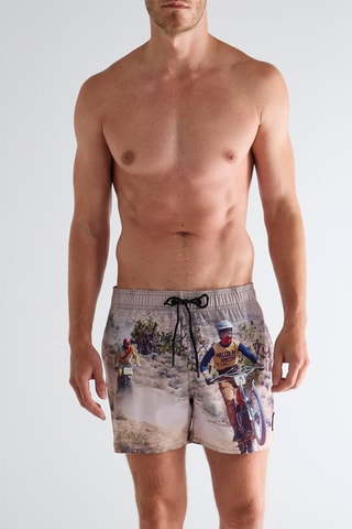 Short de bain - Gris