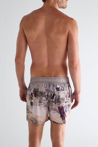 Short de bain - Gris