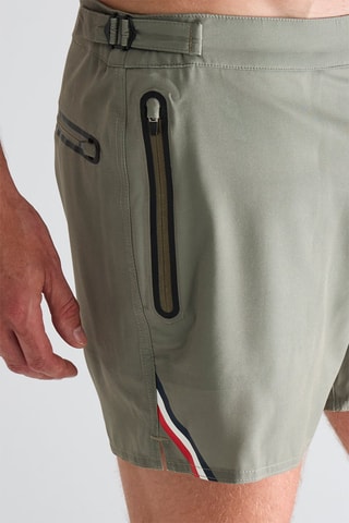 Short de bain - Kaki