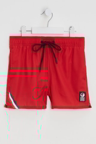 Short de bain - Rouge
