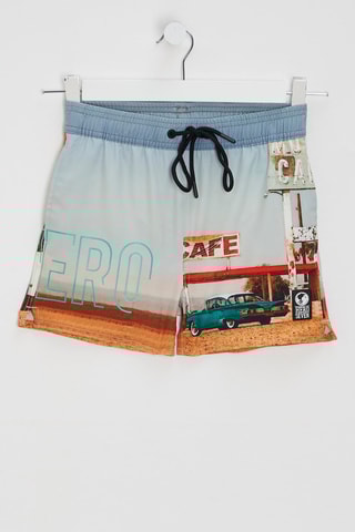 Short de bain - Ciel