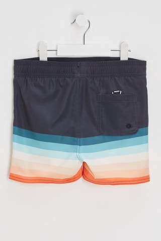 Short de bain - Gris et bleu